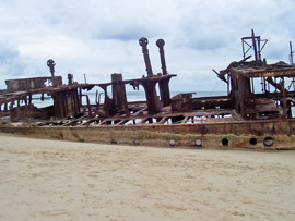 Ship Wreck Fraser Island